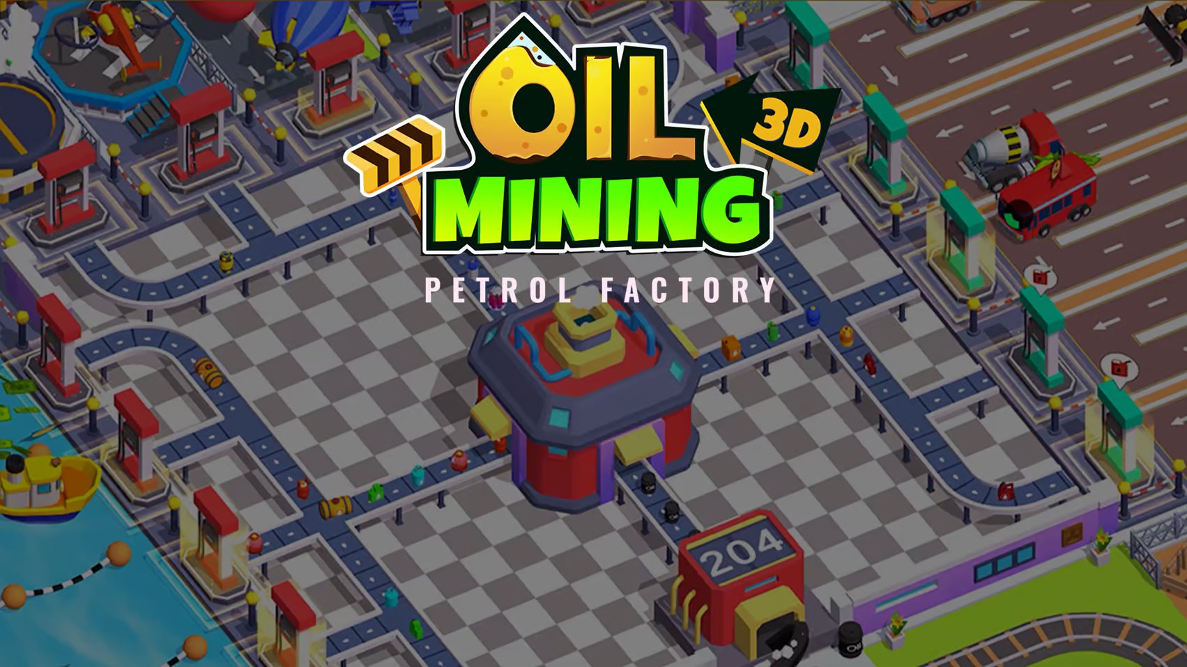 Oil Mining 3D: Petrol Factory